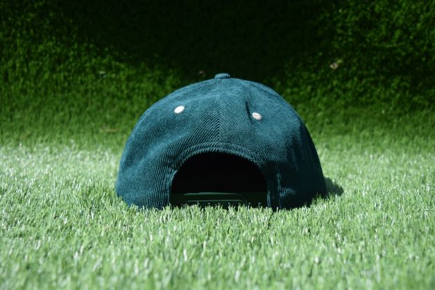 Banana Golf Green Corduroy Snapback