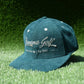 Banana Golf Green Corduroy Snapback