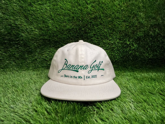 Banana Golf Fine White Unstructured Snapback